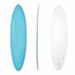 Paintal fun surfboard