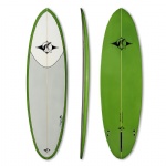 round tail PU surfboard