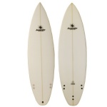 Round tail short surfboard