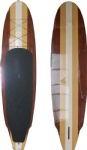 Square tail wooded SUP board