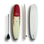 Square tail color painting SUP board