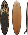 Pintail tail Bamboo SUP board