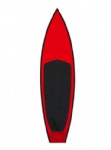 Square tail Racing board